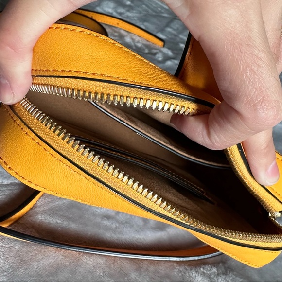 Cutest Mcm crossbody in mustard - Picture 2 of 4